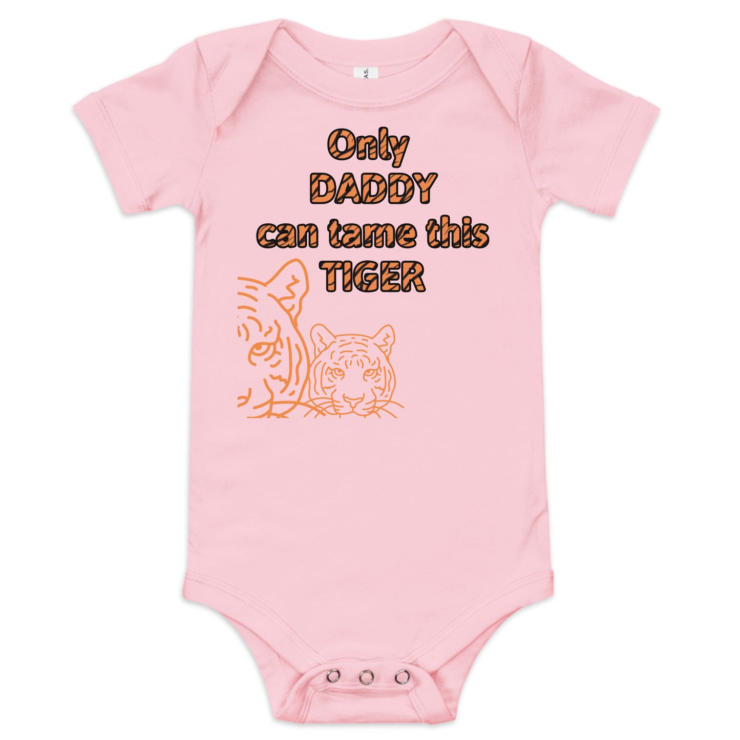 Tame the Tiger Daddy Version - Cotton Baby One-Piece